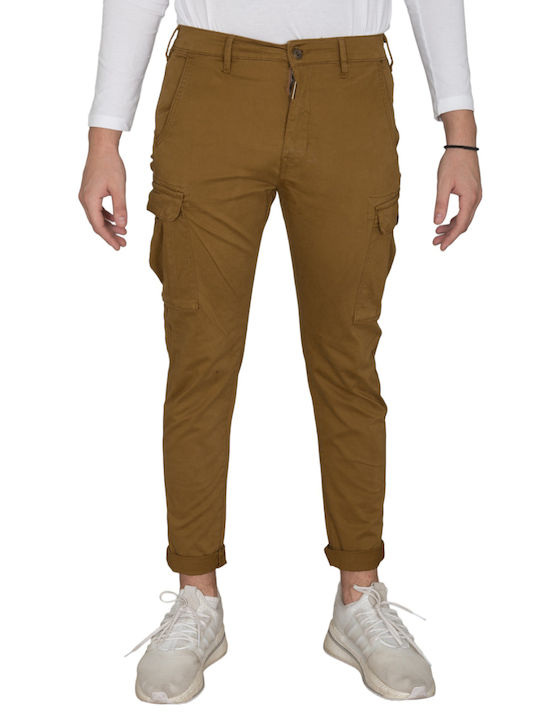 River Men's Brown Trousers 5-873.825.9.050.N0040