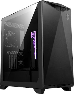 MSI MPG GUNGNIR 300P AIRFLOW Midi Tower Κουτί Υπολογιστή με Πλαϊνό Παράθυρο Μαύρο