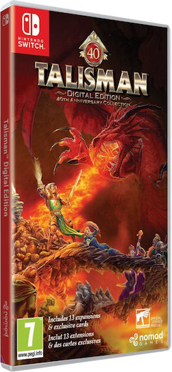 Talisman: Digital Edition 40th Anniversary Edition Switch Game