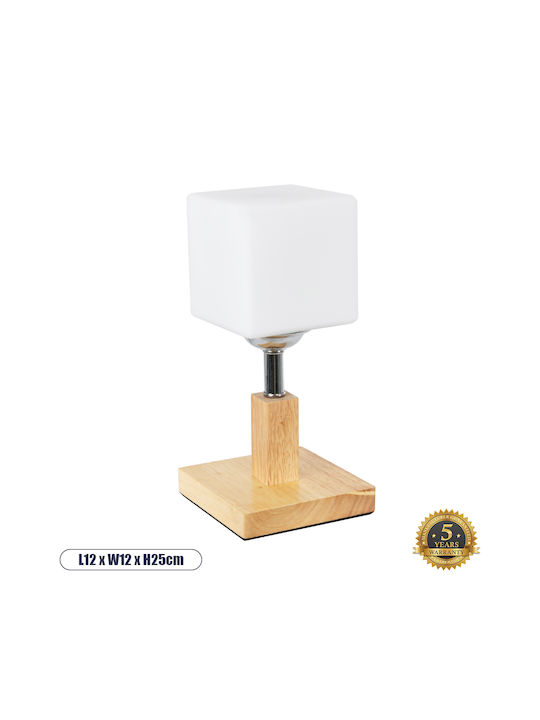 GloboStar Cove Wooden Table Lamp for Socket E27...