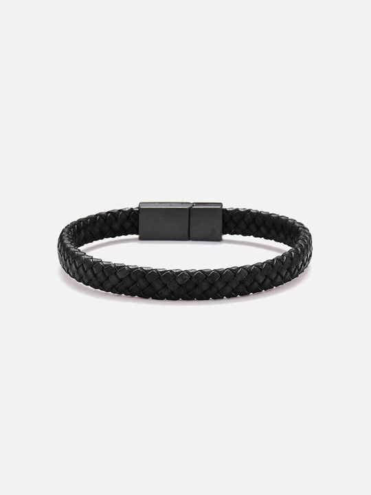 Chrysostomos Herren Armband aus Leder