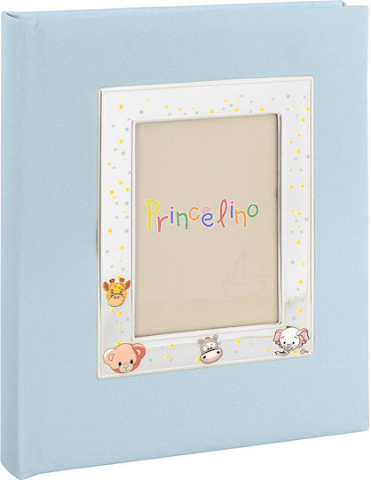 Kiriakos Gofas Children's Album Light Blue made of Silver
