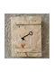 Country Casa Wooden Key Hook Wall 30x24x4cm