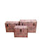 Etoile Trunchi decorativ Lemn Maro 53x38x45buc