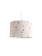 Veis Kids Plastic Single Ceiling Light E27 Pink 15W 35x24cm