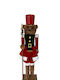 InTheBox Weihnachts-Nussknacker Rot Höhe 40cm.