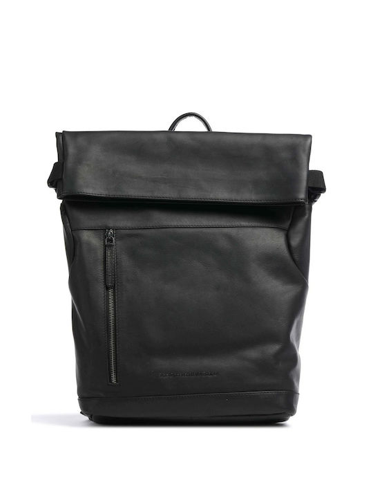 The Chesterfield Brand Men's Leather Backpack Black