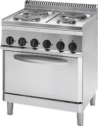 Tecnoinox Pfr70v7 Commercial Restaurant Range