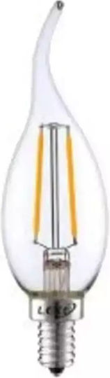 Stimeno LED Bulb 2W for Socket E14 and Shape C35T Warm White 180lm