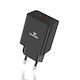 Leewello Încărcător Fără Cablu cu Port USB-A 20W Negruς (Lw-152)
