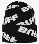 Buff Hido Beanie Unisex Beanie Knitted in Black...