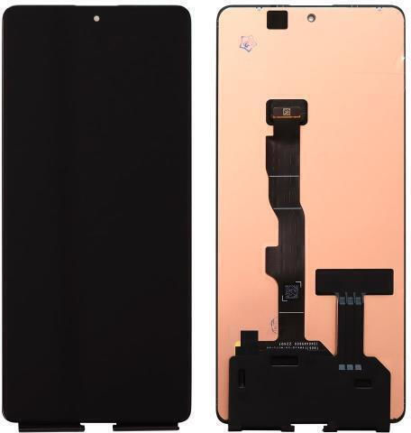 O ecran cu Mecanism Tactil pentru Poco F5 / Redmi Note 12 Turbo (Negru)