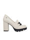 Xti White Heels