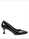 Zakro Collection Leather Black Heels