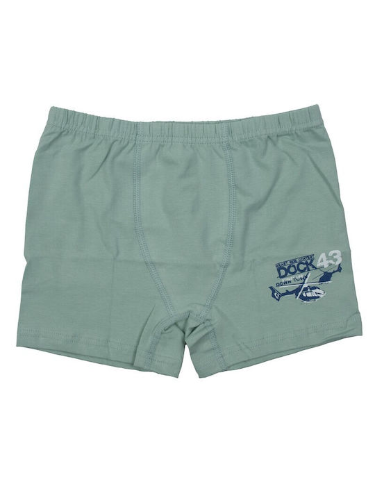 Baykar Kinder-Boxershorts Türkis