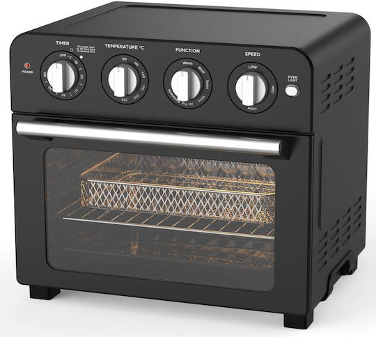 Mistral Plus Πολυμάγειρας 1800W με Χωρητικότητα 23lt Μαύρος