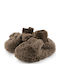 Kids Slippers Brown