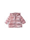 iDO Girls Quilted Coat Purple