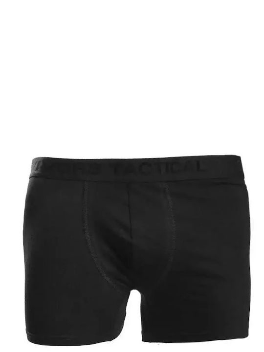 Survivors Herren Boxershorts Schwarz 1Packung