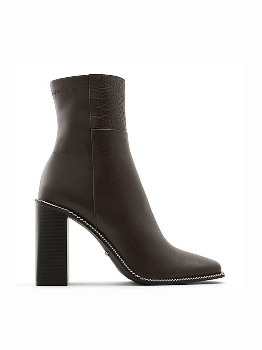 Liiam Leder Damen Stiefeletten Braun