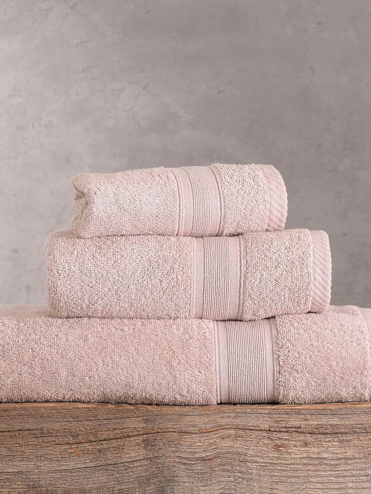 Rythmos Hand Towel Ilussion 30x50cm Powder Weig...