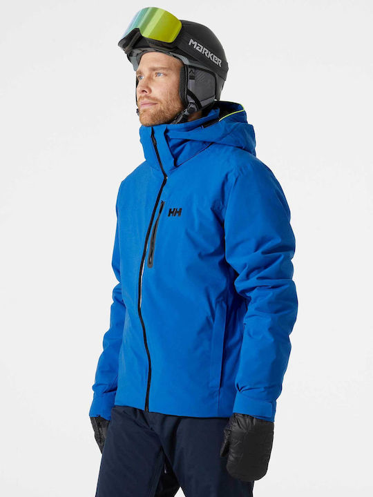 Helly Hansen 65870-543 Ανδρικό Μπουφάν για Σκι & Snowboard Μπλε