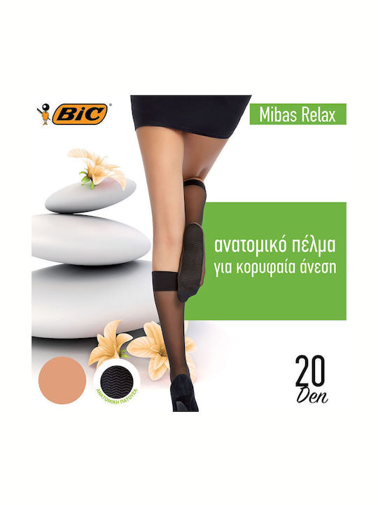 Mibas Relax Дамски чорапи 20 Ден Кехлибарен
