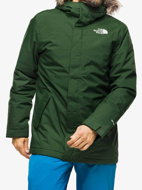 Zaneck Winter Jacket Parka Waterproof and Windproof Green