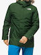 Zaneck Winter Jacket Parka Waterproof and Windproof Green