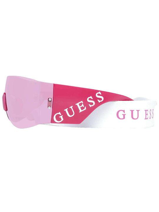 Guess Women's Sunglasses with Pink Frame GU7662 72S