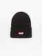 Levi's Beanie Unisex Beanie Knitted in Black color