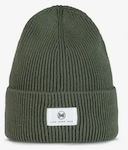Buff Beanie Unisex Beanie Gestrickt in Khaki Farbe