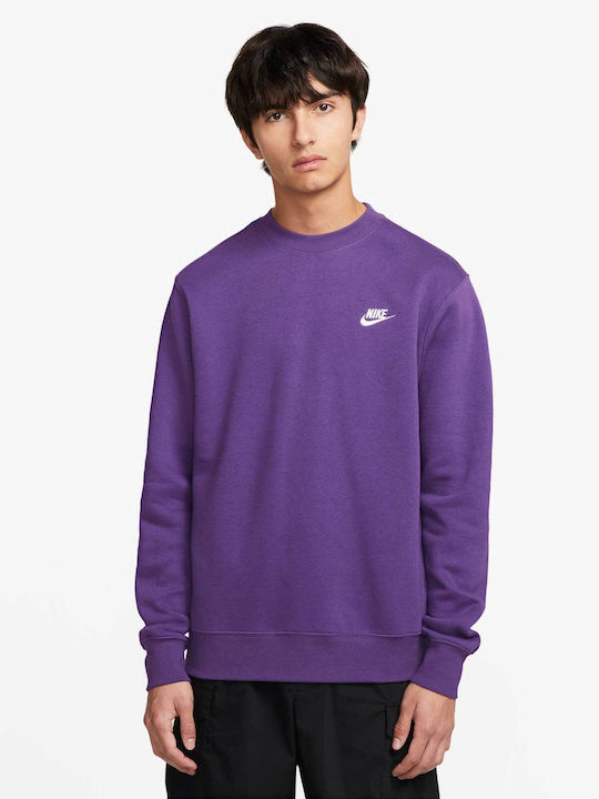 Nike Men's Sweatshirt Purple