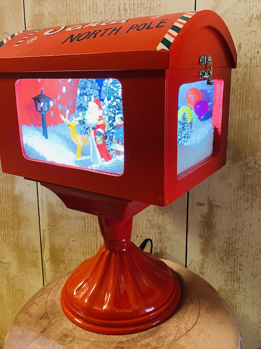 Keroplast Christmas Figure Mailbox Red Height 40cm