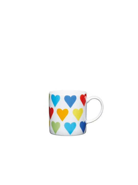 Kitchen Craft Φλιτζάνι Espresso από Πορσελάνη Καφέ 80ml