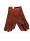 Gk.fashion Women's Woolen Touch Gloves Tabac Brownc Brown