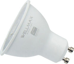 Wellmax LED Bulb 8W for Socket GU10 Cool White