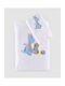 Rythmos Baby Body Towel Willy Light Blue Weight 500gr/m²