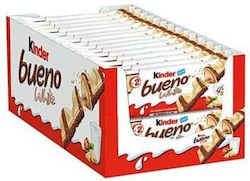 Kinder Bueno Schokolade Weiß 39gr 1Stück Kinder Bueno Schokolade Weiß 39gr 1Stück