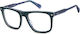 Polaroid Eyeglass Frame Blue PLDD506 PJP