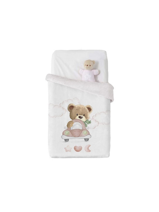 Manterol Casa Blanket Cot Vip Beige Beige 110x140cm