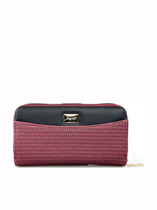 Large Women's Wallet Classic Burgundy