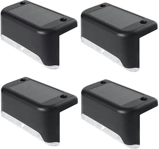 Комплект 4 Соларни Светлини 0.2W 6лм IP44 8смx4.5смx4.4смсм.