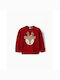 Zippy Kids Sweater Long Sleeve Red.