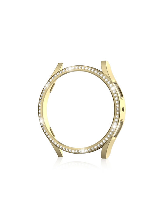 Protecție Carcasă de Silicon în culoarea Auriu pentru Galaxy Watch6 40mm - Ceas Galaxy Watch6 40mm
