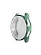 Protective Silicone Case in Green color for Galaxy Watch6 44mm