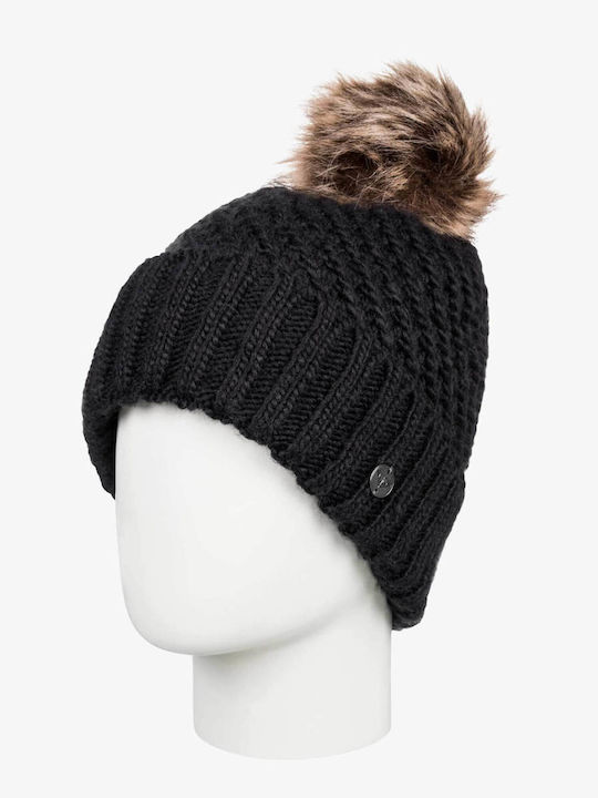 Roxy Beanie Frauen Beanie Gestrickt in Schwarz Farbe