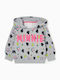 Zippy Kids Sweatshirt with Hood Gray ZBGAP0202-22027