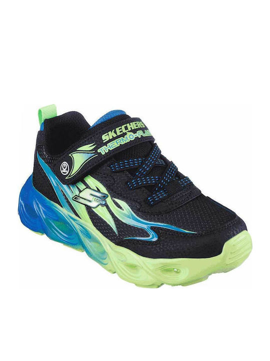 Kids Sneakers with Scratch Black