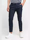 Men's Trousers Chinos Slim Fit Blue
